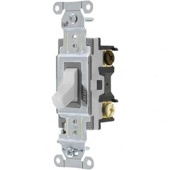 Bryant Electric - Wall & Dimmer Light Switches Switch Type: Three Way Switch Operation: Toggle - A1 Tooling