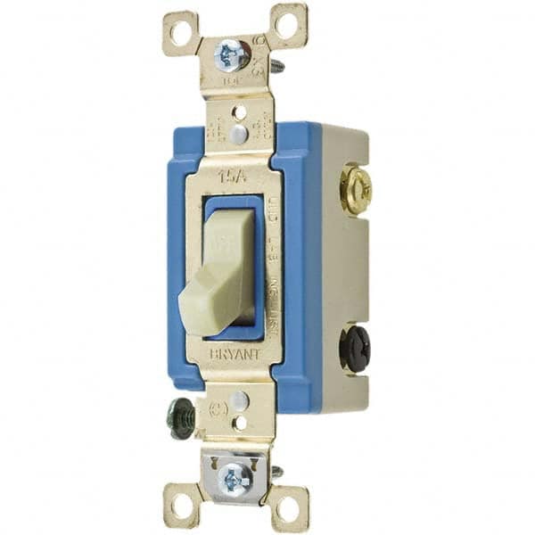 Bryant Electric - Wall & Dimmer Light Switches Switch Type: Four Way Switch Operation: Toggle - A1 Tooling