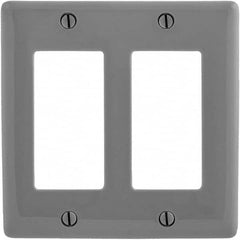 Bryant Electric - Wall Plates Wall Plate Type: Outlet Wall Plates Color: Gray - A1 Tooling