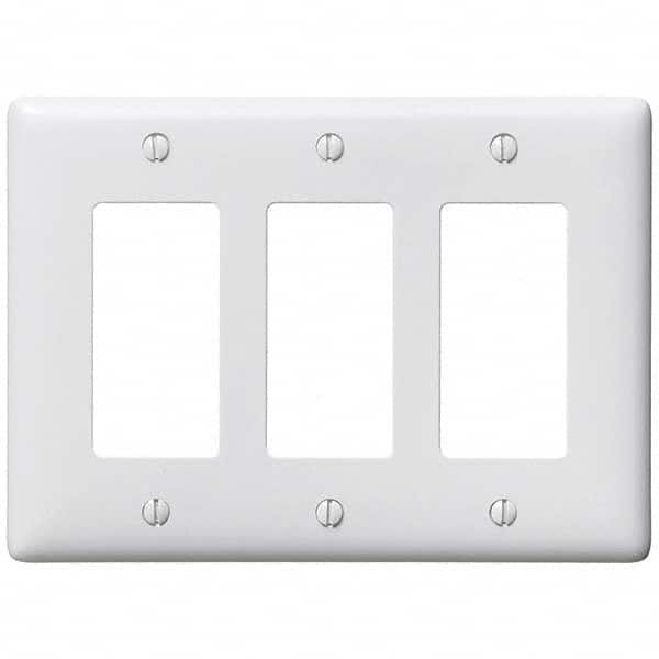 Bryant Electric - Wall Plates Wall Plate Type: Outlet Wall Plates Color: White - A1 Tooling