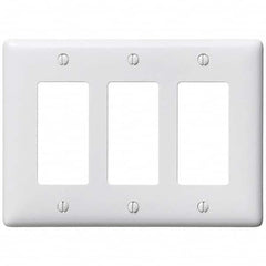 Bryant Electric - Wall Plates Wall Plate Type: Outlet Wall Plates Color: White - A1 Tooling