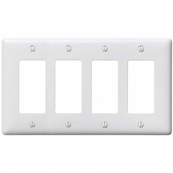 Bryant Electric - Wall Plates Wall Plate Type: Outlet Wall Plates Color: White - A1 Tooling