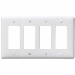 Bryant Electric - Wall Plates Wall Plate Type: Outlet Wall Plates Color: White - A1 Tooling