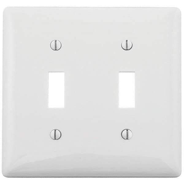 Bryant Electric - Wall Plates Wall Plate Type: Switch Plates Color: White - A1 Tooling