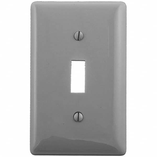 Bryant Electric - Wall Plates Wall Plate Type: Switch Plates Color: Gray - A1 Tooling