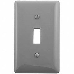 Bryant Electric - Wall Plates Wall Plate Type: Switch Plates Color: Gray - A1 Tooling