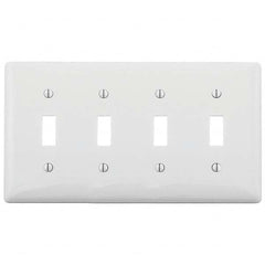 Bryant Electric - Wall Plates Wall Plate Type: Switch Plates Color: White - A1 Tooling