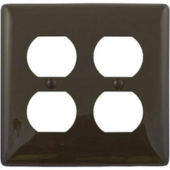 Bryant Electric - Wall Plates Wall Plate Type: Outlet Wall Plates Color: Brown - A1 Tooling