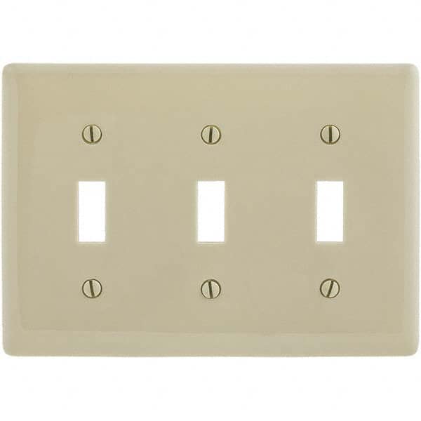 Bryant Electric - Wall Plates Wall Plate Type: Switch Plates Color: Ivory - A1 Tooling