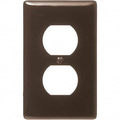 Bryant Electric - Wall Plates Wall Plate Type: Outlet Wall Plates Color: Brown - A1 Tooling