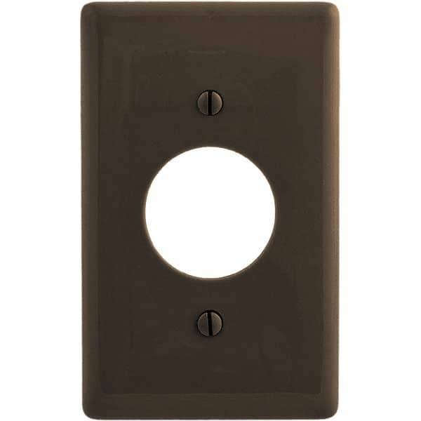 Bryant Electric - Wall Plates Wall Plate Type: Outlet Wall Plates Color: Brown - A1 Tooling