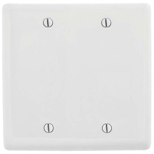 Bryant Electric - Wall Plates Wall Plate Type: Blank Wall Plate Color: White - A1 Tooling