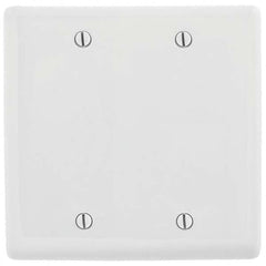 Bryant Electric - Wall Plates Wall Plate Type: Blank Wall Plate Color: White - A1 Tooling