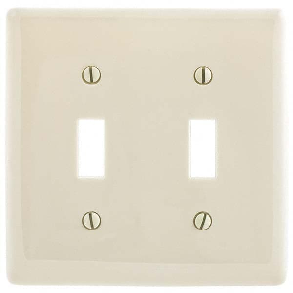 Bryant Electric - Wall Plates Wall Plate Type: Switch Plates Color: Light Almond - A1 Tooling