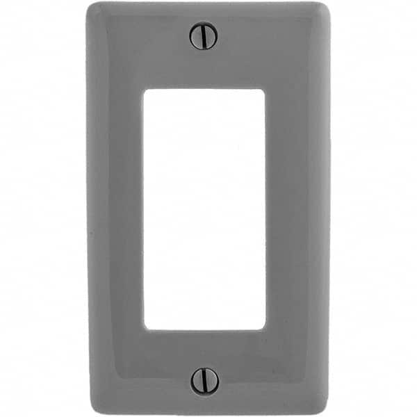 Bryant Electric - Wall Plates Wall Plate Type: Outlet Wall Plates Color: Gray - A1 Tooling