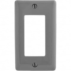 Bryant Electric - Wall Plates Wall Plate Type: Outlet Wall Plates Color: Gray - A1 Tooling