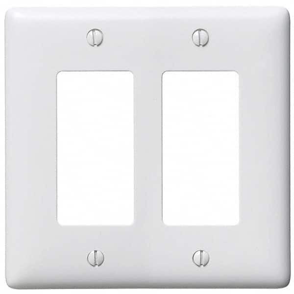 Bryant Electric - Wall Plates Wall Plate Type: Outlet Wall Plates Color: White - A1 Tooling