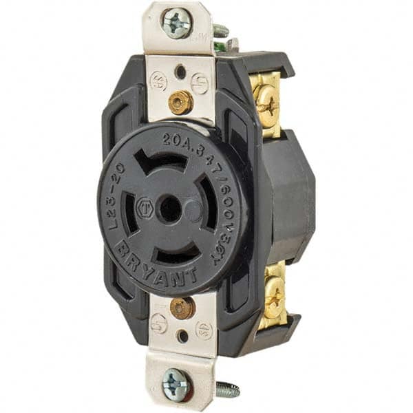 Bryant Electric - Twist Lock Receptacles Receptacle/Part Type: Receptacle Gender: Female - A1 Tooling