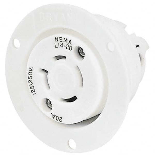 Bryant Electric - Twist Lock Receptacles Receptacle/Part Type: Receptacle Gender: Female - A1 Tooling