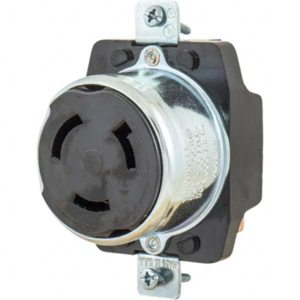 Bryant Electric - Twist Lock Receptacles Receptacle/Part Type: Receptacle Gender: Female - A1 Tooling