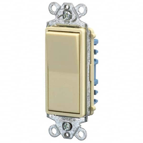 Bryant Electric - Wall & Dimmer Light Switches Switch Type: Three Way Switch Operation: Rocker - A1 Tooling