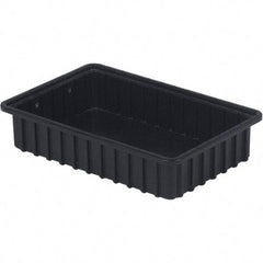 LEWISBins+ - 10-7/8" Wide x 3-1/2" High, Black Bin Divider Box - Use with DV1035 Short - A1 Tooling