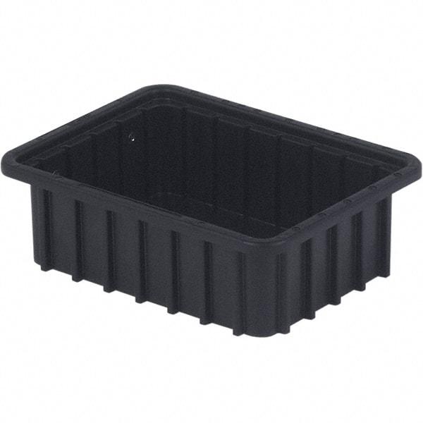 LEWISBins+ - 8-3/8" Wide x 3-1/2" High, Black Bin Divider Box - Use with DV0835 Short, DV1035 Long - A1 Tooling