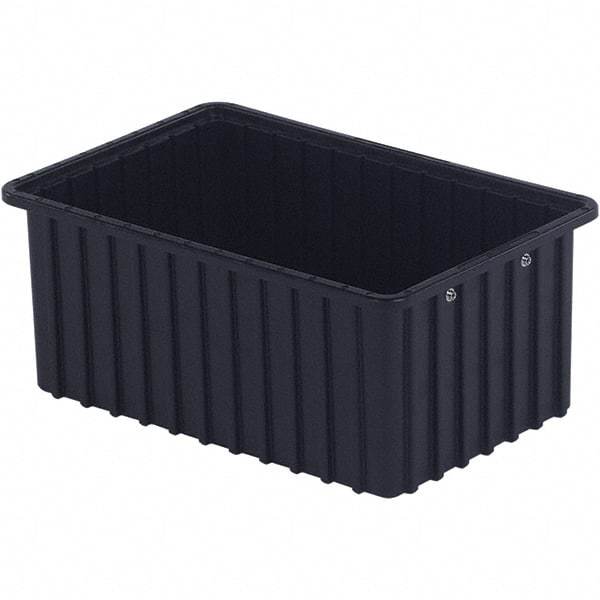 LEWISBins+ - 10-7/8" Wide x 8" High, Black Bin Divider Box - Use with DV1080 Short, DV1680 Long - A1 Tooling