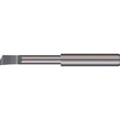 Micro 100 - Boring Bars; Minimum Bore Diameter (Decimal Inch): 0.0450 ; Maximum Bore Depth (Decimal Inch): 0.3130 ; Material: Solid Carbide ; Boring Bar Type: Boring ; Shank Diameter (Decimal Inch): 0.1250 ; Shank Diameter (Inch): 1/8 - Exact Industrial Supply