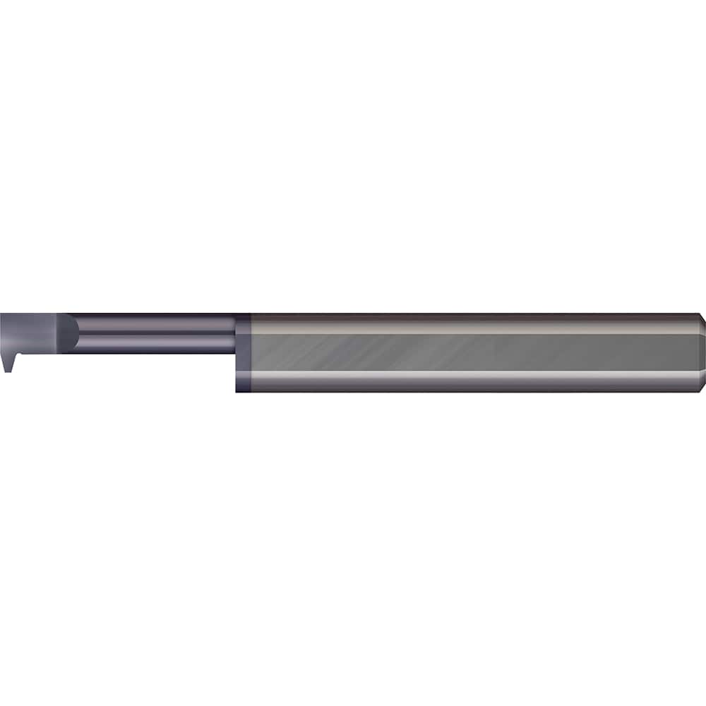 Micro 100 - Single Point Threading Tools; Thread Type: ACME Internal ; Material: Solid Carbide ; Profile Angle: 29 ; Threading Diameter (Decimal Inch): 0.3600 ; Cutting Depth (Decimal Inch): 1.2500 ; Maximum Threads Per Inch: 12 - Exact Industrial Supply