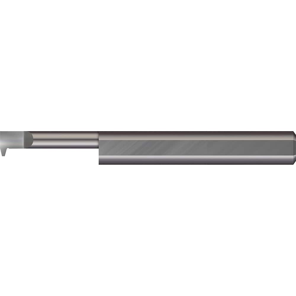 Micro 100 - Single Point Threading Tools; Thread Type: ACME Internal ; Material: Solid Carbide ; Profile Angle: 29 ; Threading Diameter (Decimal Inch): 0.4900 ; Cutting Depth (Decimal Inch): 1.5000 ; Maximum Threads Per Inch: 6 - Exact Industrial Supply