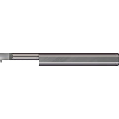 Micro 100 - Single Point Threading Tools; Thread Type: ACME Internal ; Material: Solid Carbide ; Profile Angle: 29 ; Threading Diameter (Decimal Inch): 0.3600 ; Cutting Depth (Decimal Inch): 0.7500 ; Maximum Threads Per Inch: 12 - Exact Industrial Supply