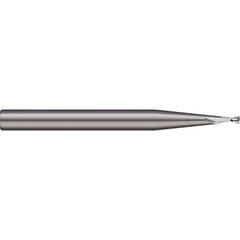 Micro 100 - Square End Mills; Mill Diameter (mm): 1.90 ; Mill Diameter (Decimal Inch): 0.0748 ; Length of Cut (mm): 5.7000 ; Length of Cut (Decimal Inch): 0.2244 ; Material: Solid Carbide ; Finish/Coating: Uncoated - Exact Industrial Supply