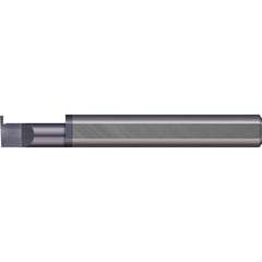 Micro 100 - Grooving Tools; Grooving Tool Type: Retaining Ring ; Material: Solid Carbide ; Shank Diameter (Decimal Inch): 0.3125 ; Shank Diameter (Inch): 5/16 ; Groove Width (Decimal Inch): 0.0330 ; Projection (Decimal Inch): 0.1000 - Exact Industrial Supply