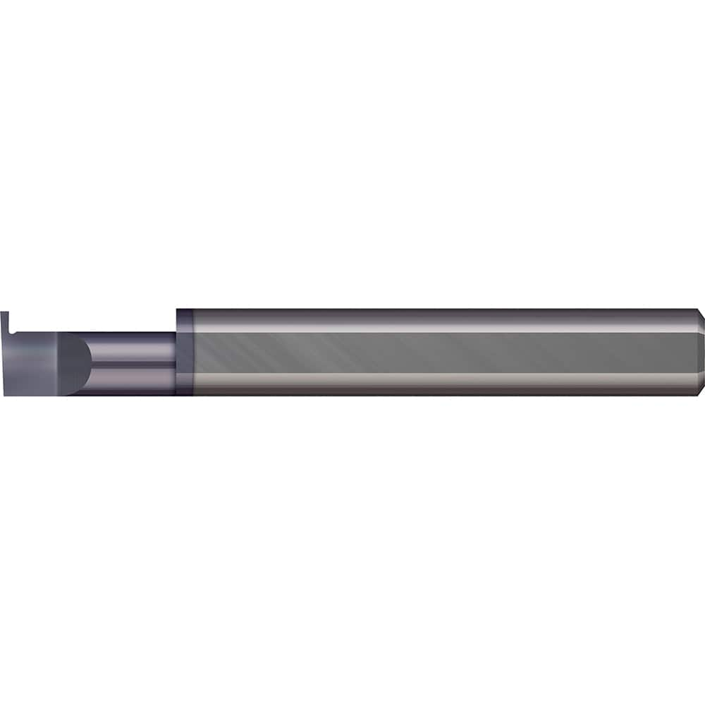 Micro 100 - Grooving Tools; Grooving Tool Type: Retaining Ring ; Material: Solid Carbide ; Shank Diameter (Decimal Inch): 0.3125 ; Shank Diameter (Inch): 5/16 ; Groove Width (Decimal Inch): 0.0330 ; Projection (Decimal Inch): 0.1000