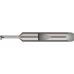 Grooving Tool: Full Radius Solid Carbide, 3/16″ Shank Dia, 0.02″ Groove Width