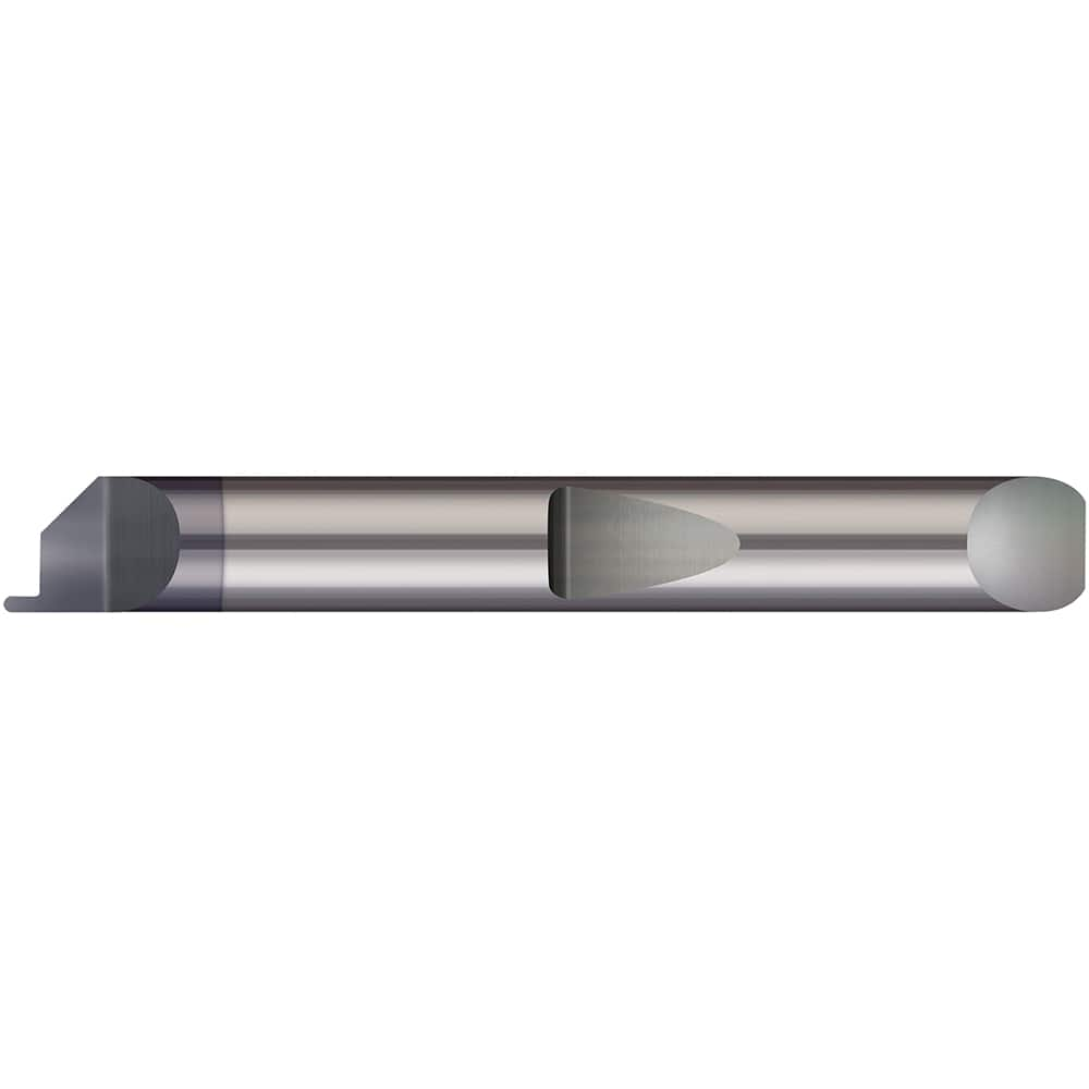 Micro 100 - Grooving Tools; Grooving Tool Type: Face ; Material: Solid Carbide ; Shank Diameter (Decimal Inch): 0.3125 ; Shank Diameter (Inch): 5/16 ; Groove Width (Decimal Inch): 0.0500 ; Projection (Decimal Inch): 0.0500 - Exact Industrial Supply