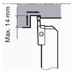 CGWSR2525-FLR3GP Grooving Tool - A1 Tooling