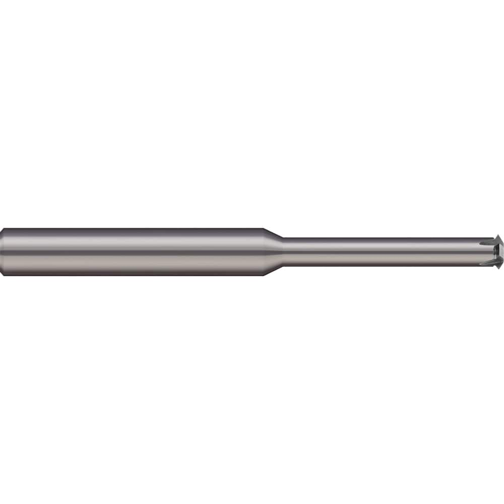 Micro 100 - Single Profile Thread Mills; Maximum Threads Per Inch: 12 ; Minimum Threads Per Inch: 5 ; Thread Type: Internal/External ; Minimum Nominal Diameter (Inch): 7/8 ; Cutting Diameter (Inch): 0.7200 ; Shank Diameter (Inch): 3/4 - Exact Industrial Supply