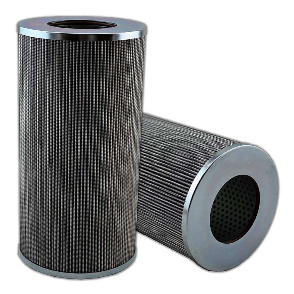 Replacement/Interchange Hydraulic Filter Element: Microglass, 10  µ