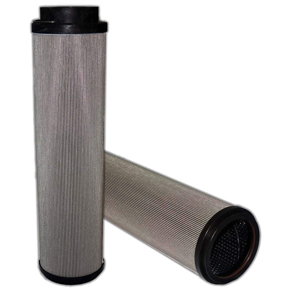 Replacement/Interchange Hydraulic Filter Element: Stainless Steel Fiber, 10  µ