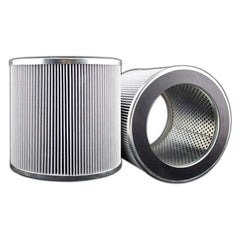 Replacement/Interchange Hydraulic Filter Element: Microglass, 10  µ