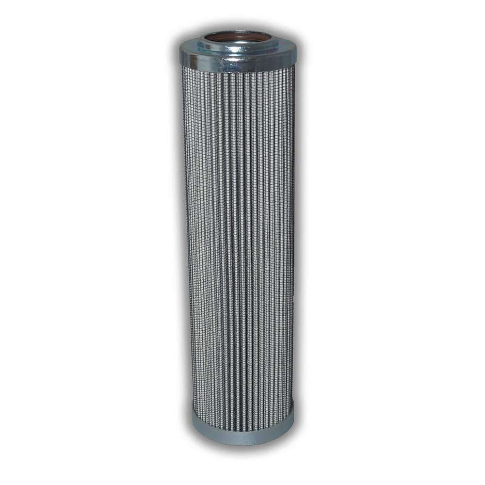 Replacement/Interchange Hydraulic Filter Element: Microglass, 10  µ