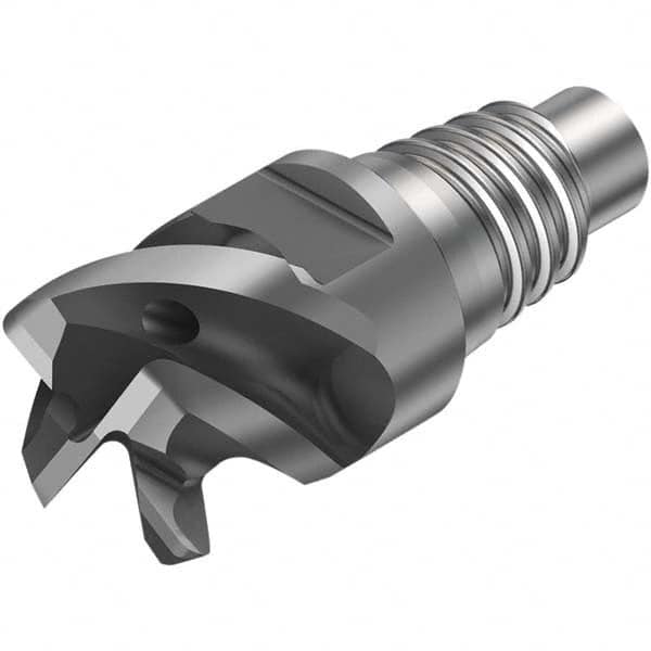 Sandvik Coromant - 3/4" Mill Diam, 0.4528" LOC, 0.4528" OAL, 4 Flute Square End Mill Head - A1 Tooling