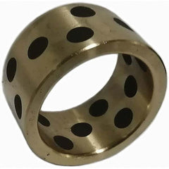 Gibraltar - Die & Mold Straight Bushings; Material: Steel ; Overall Length (Inch): 1-3/8 ; Overall Length (Decimal Inch): 1-3/8 ; Inside Diameter (Inch): 0.7505 ; Body Diameter (Decimal Inch): 1.1255 ; Attachment Method: Press-Fit - Exact Industrial Supply