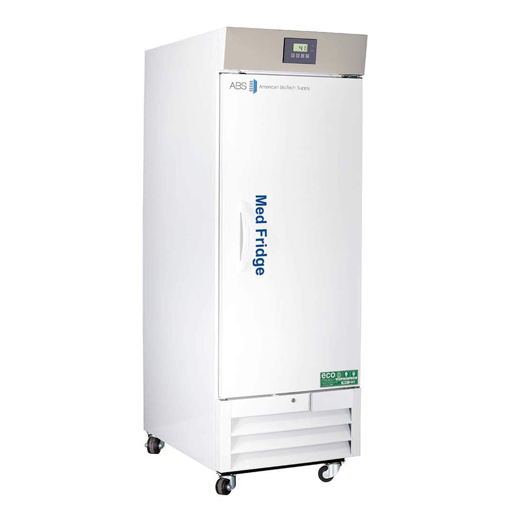 American BioTech Supply - Laboratory Refrigerators and Freezers; Type: Pharmacy/Vaccine Refrigerator ; Volume Capacity: 26 Cu. Ft. ; Minimum Temperature (C): 2.00 ; Maximum Temperature (C): 8.00 ; Width (Inch): 28-3/8 ; Depth (Inch): 36-1/2 - Exact Industrial Supply