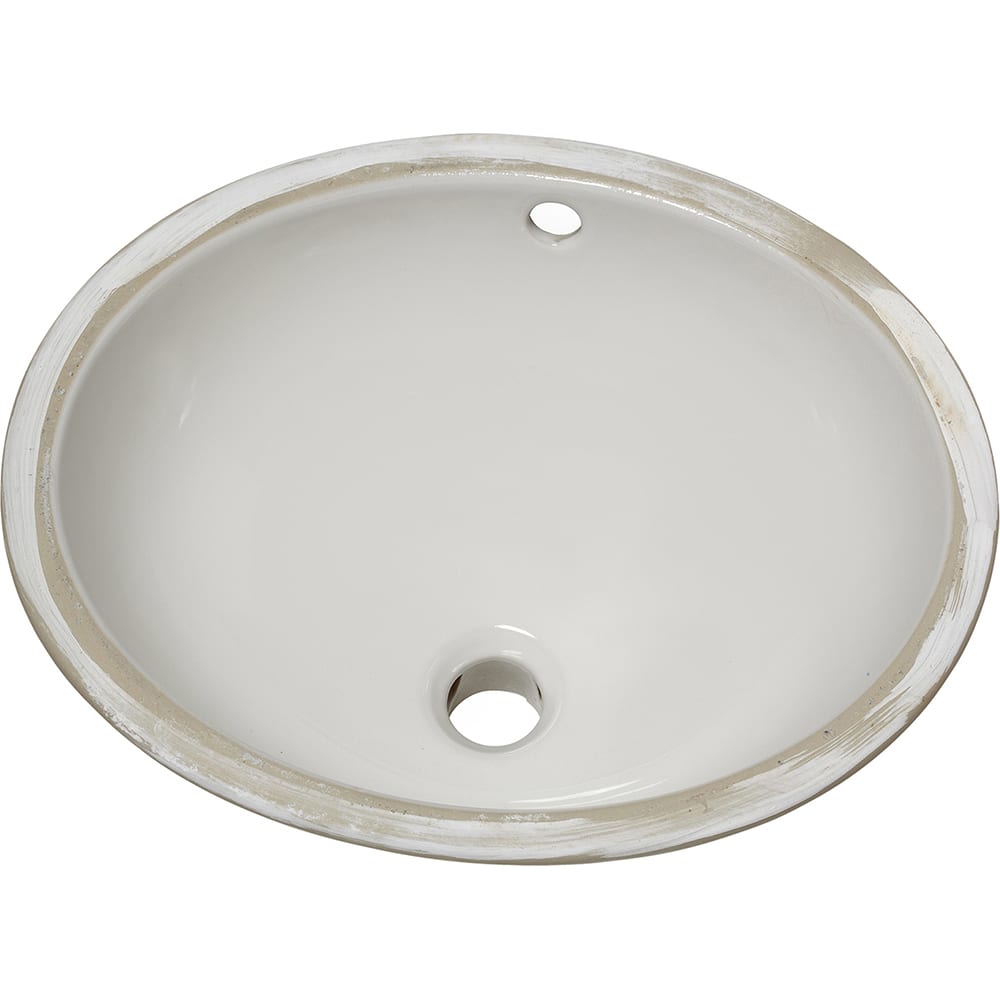 American Standard - Sinks; Type: Undercounter Sink ; Outside Length: 14-1/8 (Inch); Outside Width: 17-1/8 (Inch); Outside Height: 7-1/2 (Inch); Inside Length: 12-1/16 (Inch); Inside Width: 15-1/16 (Inch) - Exact Industrial Supply