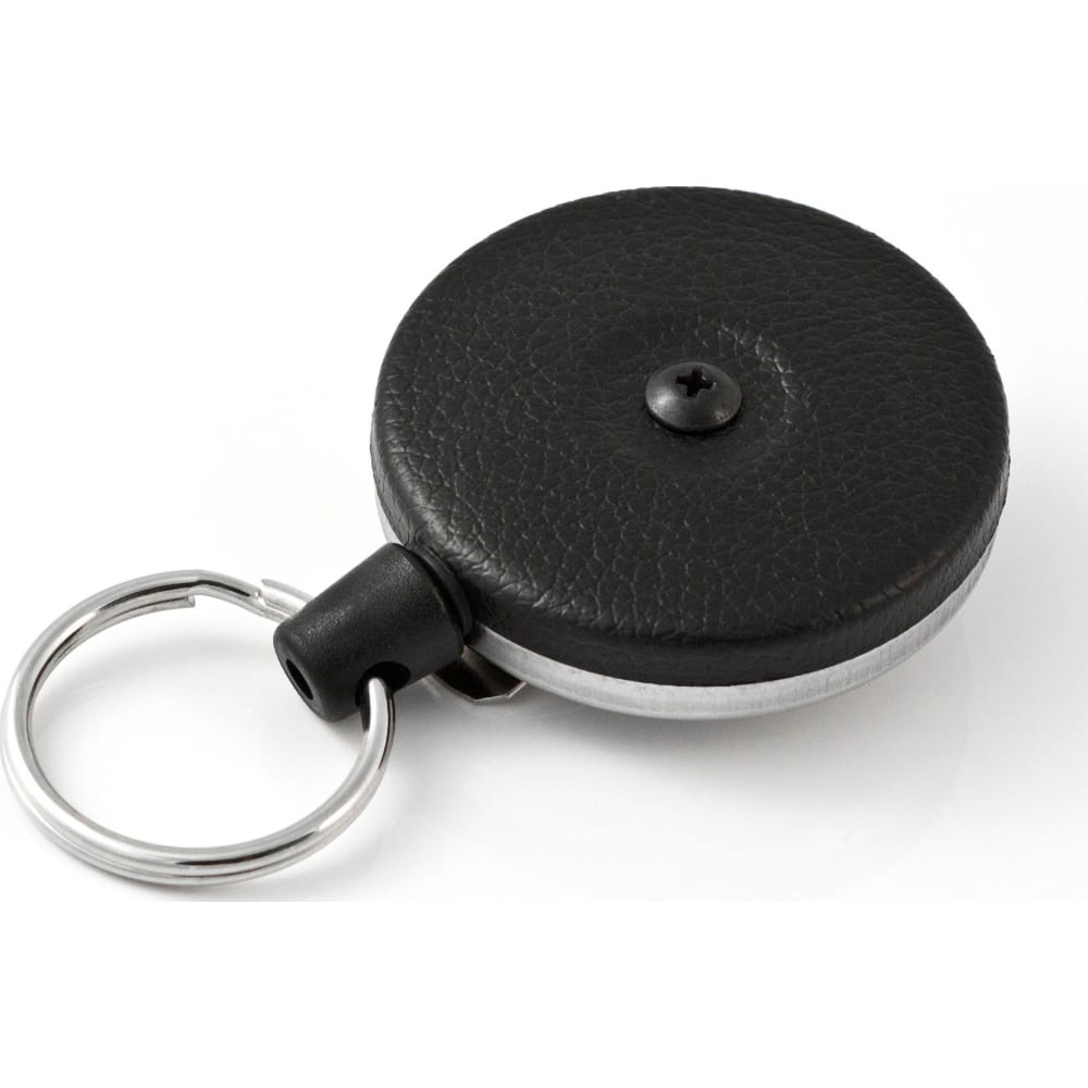 Key-Bak - Key Control; Type: Retractable Key Chain ; Number of Keys: 15 ; Color: Black ; Width (Inch): 1 - Exact Industrial Supply