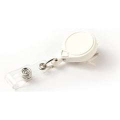 Key-Bak - Key Control; Type: Retractable ID Holder ; Number of Keys: 3 ; Color: White ; Width (Inch): 1 - Exact Industrial Supply