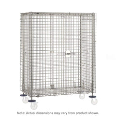 Metro - Security & Work/Utility Trucks; Type: Security Unit ; Load Capacity (Lb.): 0.000 ; Length (Inch): 40-3/4 ; Width (Inch): 33-1/2 ; Height (Inch): 62 ; Number of Shelves: 2 - Exact Industrial Supply